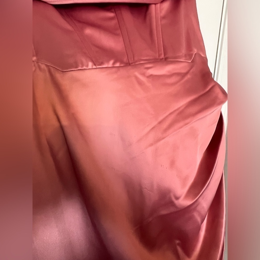Bardot Jamila Corset Dress in Dusty Rose - Picture 8 of 11